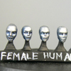 Human female heads (b)